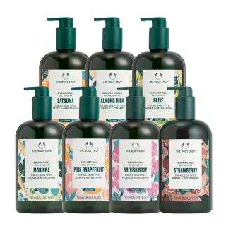 【THE BODY SHOP 美體小舖】純淨果香沐浴膠-750ML(多款式任選/沐浴乳)