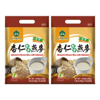 【薌園】杏仁糙米燕麥30gX10入/袋(兩袋組)