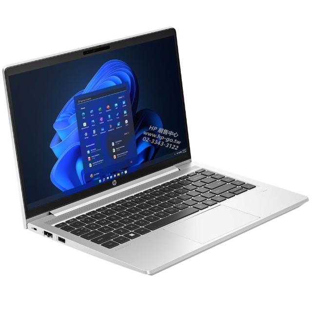 【HP 惠普】14吋i5-1340P商用筆電(ProBook 440 G10/88T36PA/16G/512G SSD/Win11Pro/指紋辨識/3年保固)