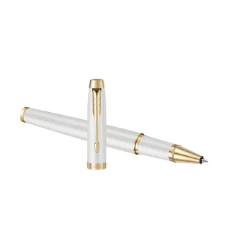【PARKER】派克  IM金屬系列限量版 珠光白 鋼珠筆(IM)