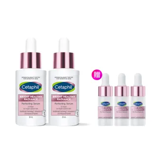 【Cetaphil 舒特膚】官方直營 BHR淨白無瑕精華液 30ml*2入(淡斑美白/緊緻抗老/保濕亮白/暗沉蠟黃)