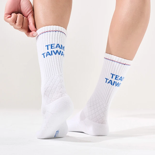 【FOOTER】Team Taiwan 挺台灣襪-2.0高筒襪(TT02-白色)