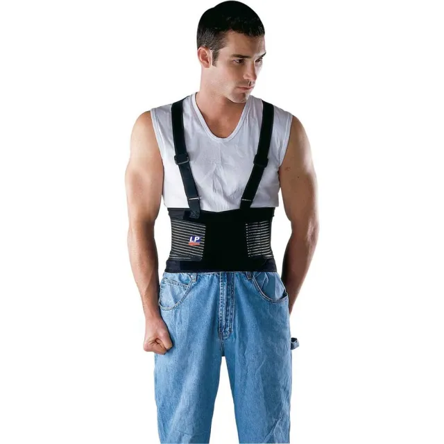 【LP SUPPORT】雙肩帶型工作保護腰帶 912(護腰 保健護腰 肩帶護腰)
