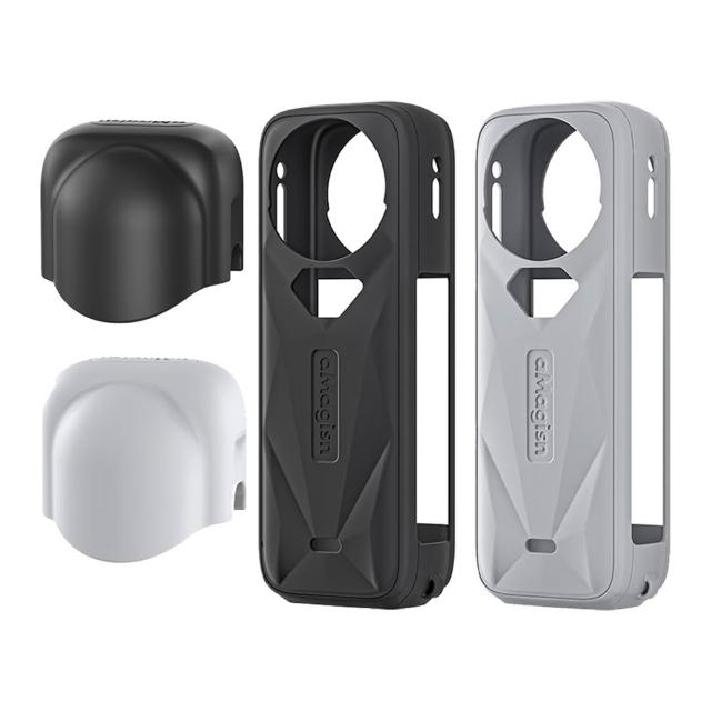 【AMAGISN】Insta360 X5 機身矽膠保護套+鏡頭蓋