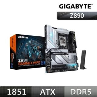 【GIGABYTE 技嘉】Z890 GAMING X WIFI7 Intel 主機板