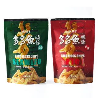 【魚饌食】多多魚脆條 魚薯條80g/袋(海苔/香辣 破萬銷售 脆度升級 25%極品鮪魚鬆 零食 餅乾 鮪魚)