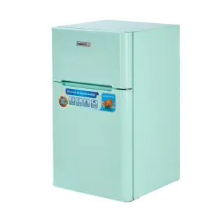 【Pioneer 先鋒家電】58H快配momo獨家★103公升一級能效定頻右開雙門小冰箱 嫩鮮綠/一鍵除霜(PR-GC2103G)