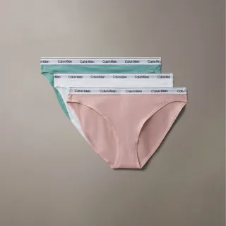 【CALVIN KLEIN】官方旗艦館 CK 3 件套組低腰比基尼三角內褲_拼色