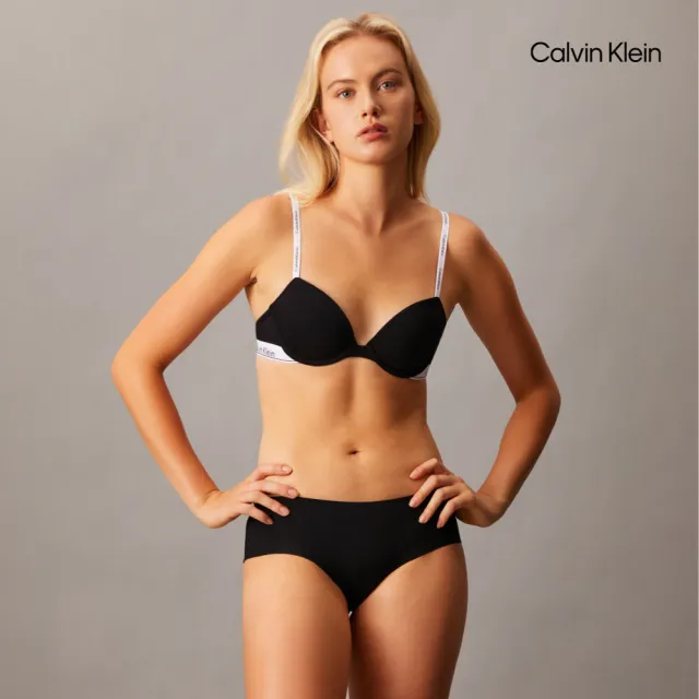 【CALVIN KLEIN】官方旗艦館 CK Invisibles 低腰內褲_黑色