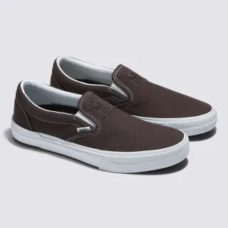 【VANS 官方旗艦】Dakota Roche BMX Slip-On 咖啡色專業滑板鞋/休閒鞋/帆布