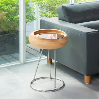 【有情門】STRAUSS 卡布奇諾邊几(製作期2-3週/實木/MIT/邊桌/床邊桌/茶几)