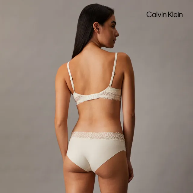 【CALVIN KLEIN】官方旗艦館 CK Calvin Klein Adore 低腰三角內褲_裸色