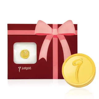 【Just Gold 鎮金店】鎮金 g 豆幣 黃金金豆3g(網路限定)