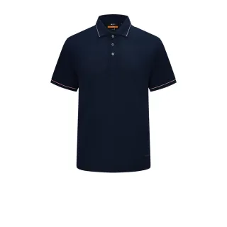 【G2000】男款 素面POLO領網眼絲光面料短袖T恤-藍色(4114112275)   38女王節首選