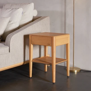 【有情門】STRAUSS 不語邊几(製作期2-3週/實木/MIT/邊桌/床邊桌/茶几)