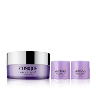 【CLINIQUE 倩碧】卸妝霜冠軍組(紫晶卸妝膏125ml)