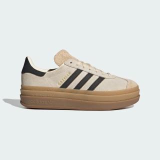 【adidas 愛迪達】休閒鞋 女鞋 運動鞋 德訓鞋 三葉草 GAZELLE BOLD W 摩卡 JS3892(9008)