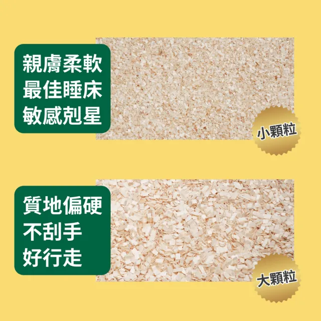 【MOMI 摩米】MILLA MORE 美麗多木質墊料 10L/ 2KG(木墊料、木片墊料、倉鼠墊料、爬蟲墊料、小寵墊料)