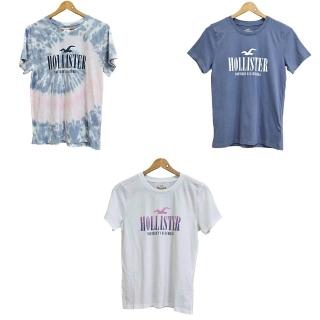 【HOLLISTER Co】HOLLISTER Co 男款 女款 圓領海鷗短袖短Ｔ(七夕情人節)