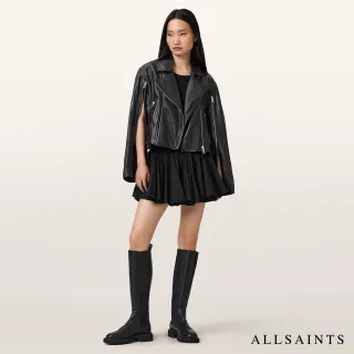 【ALLSAINTS】MASONE 拉鍊設計羊皮騎士皮衣 W007LD(舒適版型)