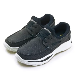 【GOODYEAR 固特異】男 輕量休閒帆船健走鞋 西雅圖SEATTLE系列(深藍灰 53206)