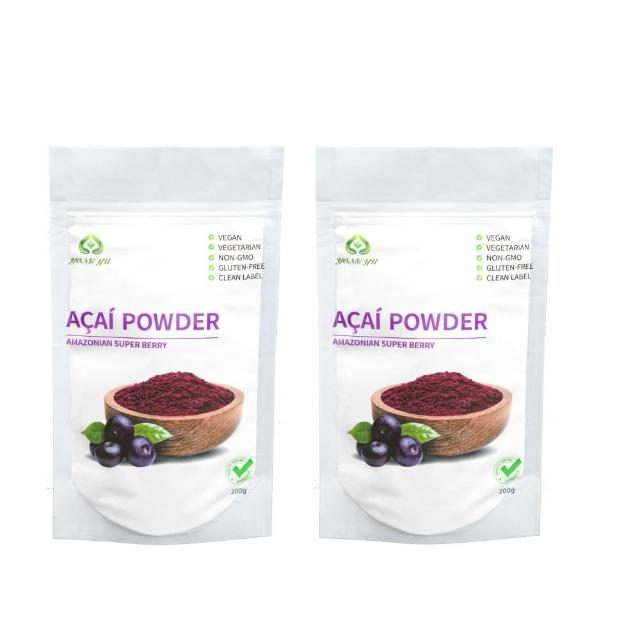 即期品【YONG YU】巴西莓粉200gX2袋 Acai 阿薩伊漿果粉