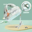 【KIDS PARK】360度護頭防撞帽(調頭圍/魔鬼氈+綁帶/透氣/高彈海綿/寶寶學步防摔帽)
