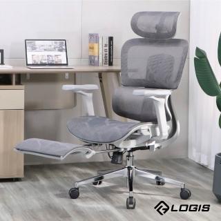 【LOGIS】頂級流光PRO人體工學透氣全網椅(電腦椅 辦公椅)