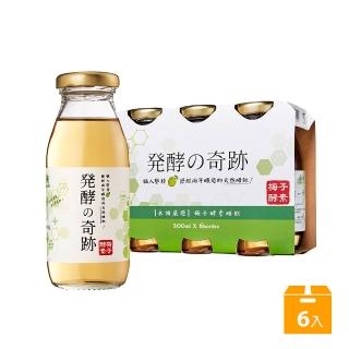 【永禎】梅子酵素 果醋輕醋飲200mlx6瓶(即開即飲)