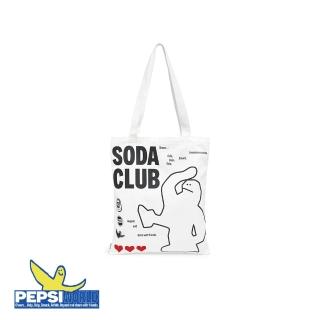 【Mark Gonzales】MG X Pepsi Soda Club 托特包-米白色(百事可樂聯名)