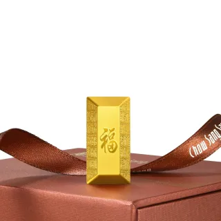 【點睛品】喜納多福 珍藏黃金金磚_計價黃金(1兩)