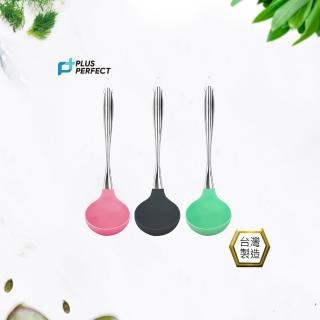 【PERFECT 理想】晶品食品級矽膠湯勺(台灣製造)