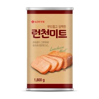 【Lotte 樂天】午餐肉1800g
