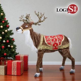 【LOGIS】模擬麋鹿(馴鹿 聖誕節 居家裝飾 擺飾 佈置)
