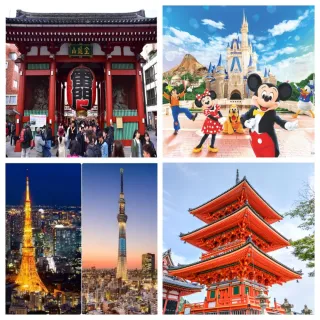 【喜鴻假期】【經典東京迪士尼5日】箱根富士美景.鎌倉大佛.富士全景纜車.箱根海盜船.螃蟹溫泉(含稅)