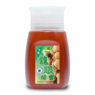 【彩花蜜】台灣龍眼蜂蜜專利擠壓瓶350gX1瓶