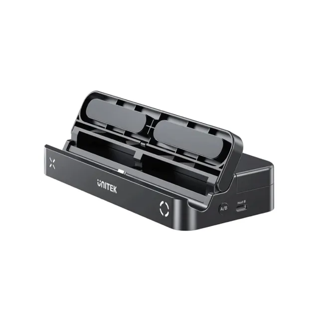 【UNITEK】UNITEK 任天堂Switch配件 G1002C 儲存4張遊戲卡 擴充座 KVM切換器(副廠配件/保固兩年)