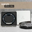 【&MORE 愛迪莫】Urban 皮革健康手環.手鍊(潮流款/鈦鍺)