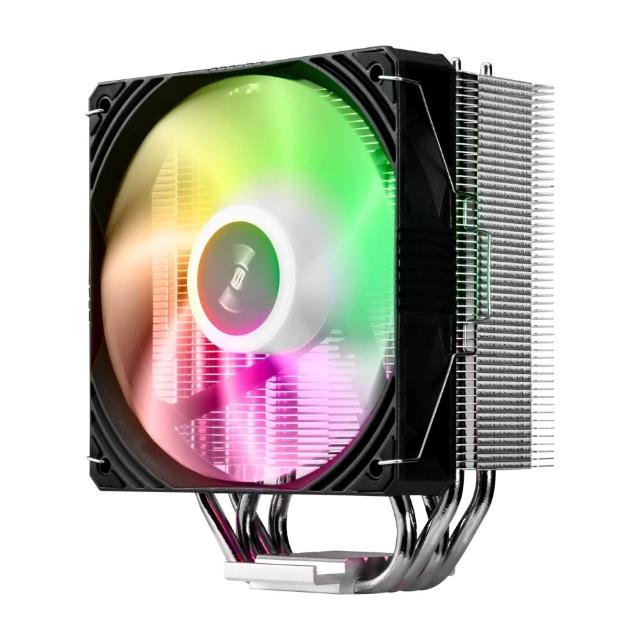 【FSP 全漢】NE5 ARGB 塔式散熱器 TDP:180W(4逆重力導管/靜音28 dBA/PWM風扇/150mm)