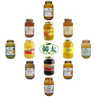 【韓太】蜂蜜風味茶1KG x4罐任選(本島免運費)