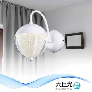 【大巨光】現代風8W內建LED壁燈 E27(BN-1981)