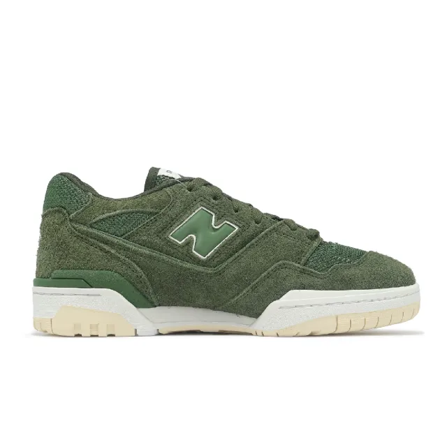 【NEW BALANCE】休閒鞋 550 男鞋 綠 白 復古 NB 紐巴倫(BB550PHB-D)