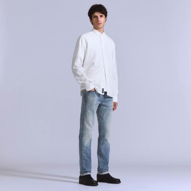 【LEVIS】BLUETAB™ 511™ 低腰微彈性直筒丹寧牛仔褲 / 日本布邊面料 男生牛仔褲 人氣新品 A5876-0010