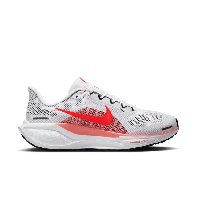 【NIKE 耐吉】慢跑鞋 女鞋 運動鞋 緩震 小飛馬 W AIR ZOOM PEGASUS 41 灰白橘 FD2723-109