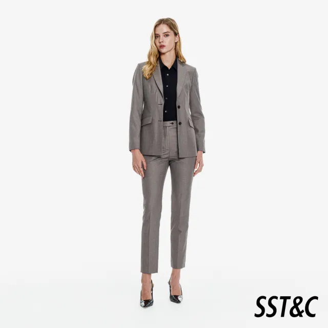 【SST&C】女裝 藏青挺感長袖上著/襯衫01082504002(換季55折)