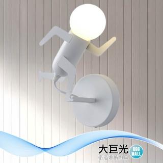 【大巨光】童趣風1燈壁燈(BN-1996 鐵藝)