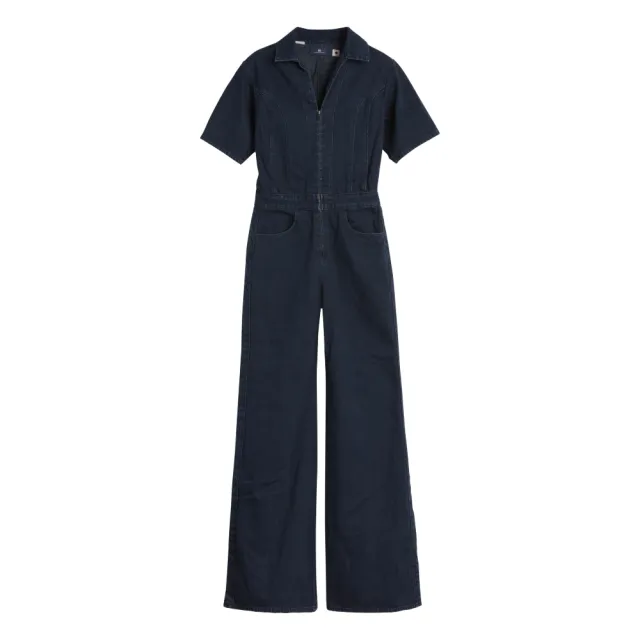 【LEVIS】BLUETAB™ 修身連身丹寧牛仔褲 / 日本面料 女生牛仔褲 熱賣單品 003JW-0000