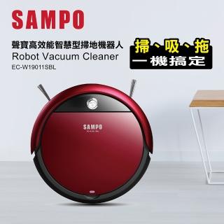 【SAMPO 聲寶】路徑導航掃地機器人(EC-W19011SBL 福利品)