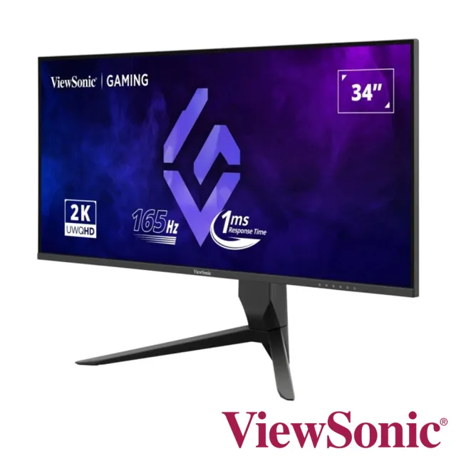 【ViewSonic 優派】VX3480-2K-PRO 34型 HDR 165Hz 電競螢幕