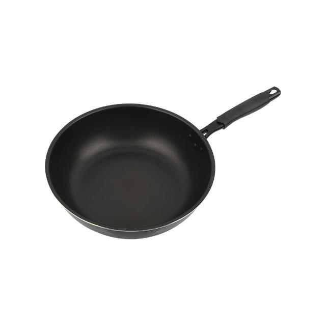 【ZHENG NIU 正牛】IH超輕量不沾炒鍋-32cm(IH爐/電磁爐可用 超輕量 不沾鍋 炒鍋)